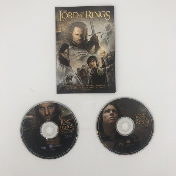 The Lord of the Rings The Motion Picture Trilogy DVD 2004 6-Disc Box Set - Picture 9 of 12